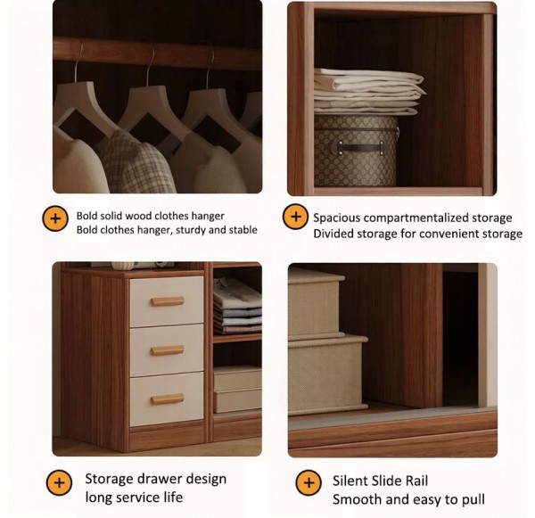Open door Wardrobe