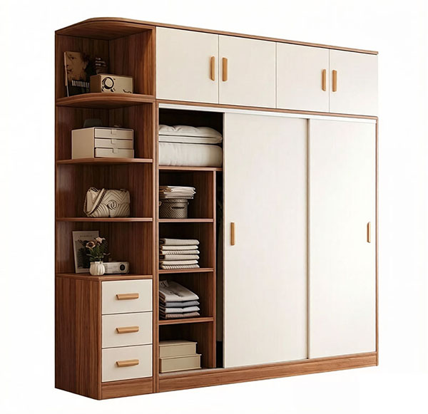 Open door Wardrobe
