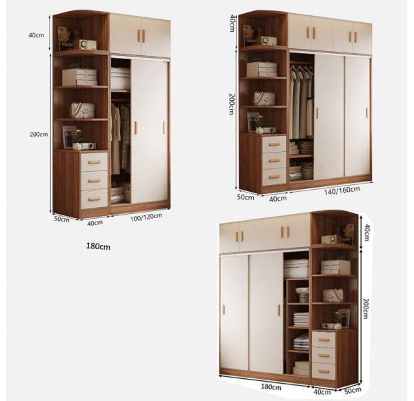 Open door Wardrobe