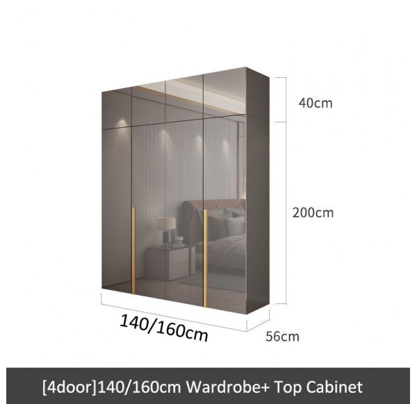 Open door Wardrobe