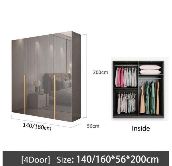Open door Wardrobe