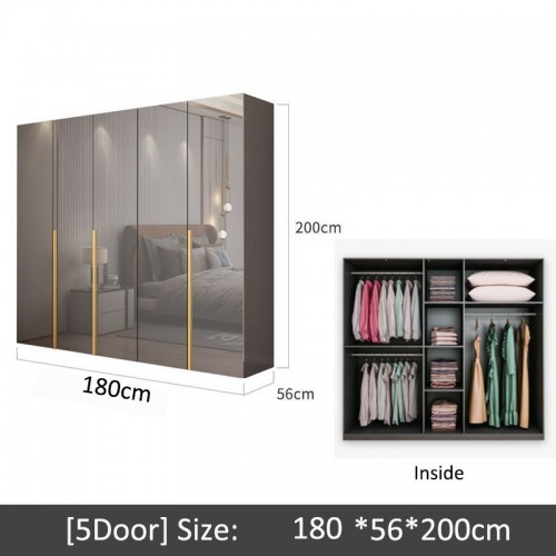 Open door Wardrobe