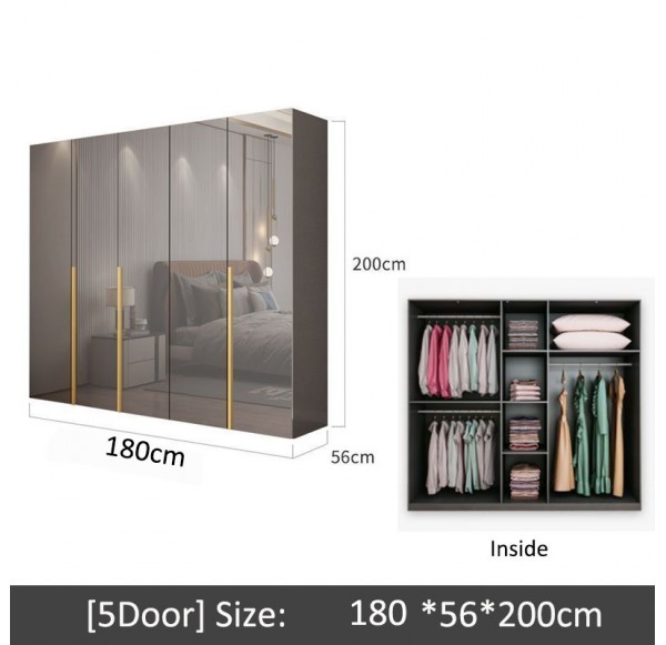 Open door Wardrobe