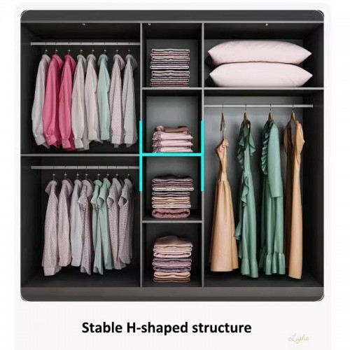 Open door Wardrobe