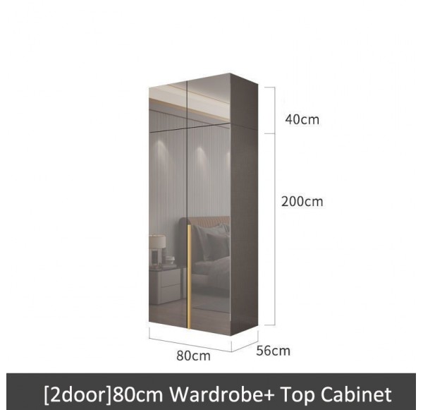 Open door Wardrobe