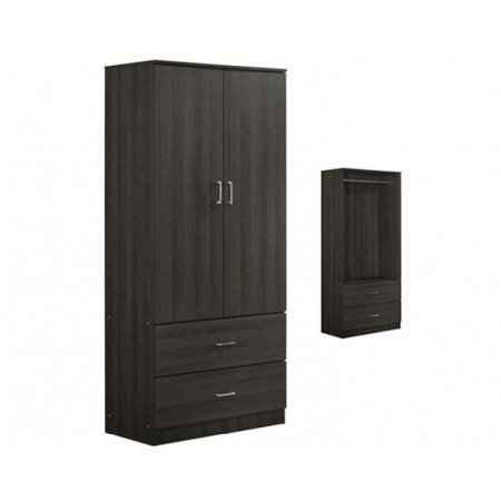 Wardrobe 8220- Dark brown 