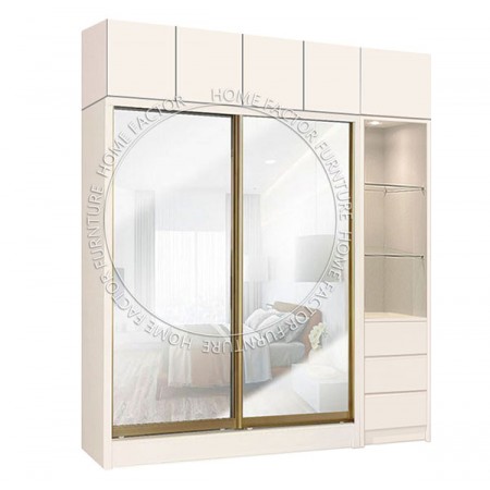 Sliding Door Wardrobe Champagne C13