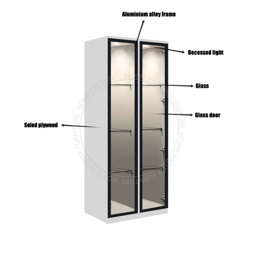 Open door Wardrobe