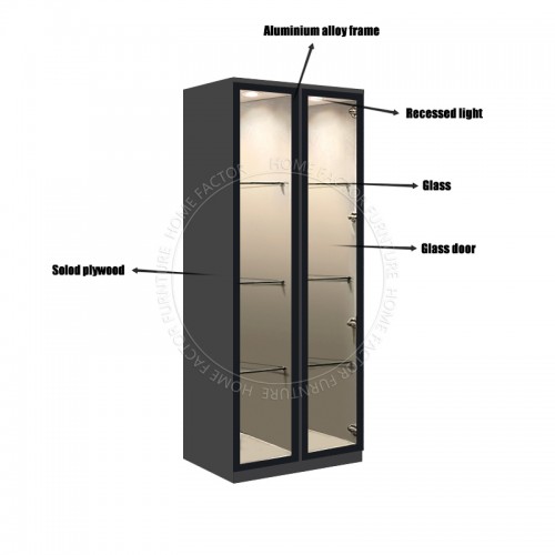 Open door Wardrobe