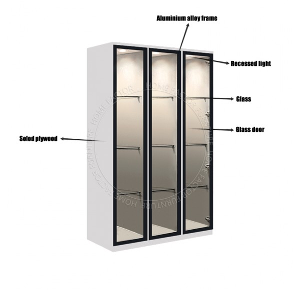 Open door Wardrobe