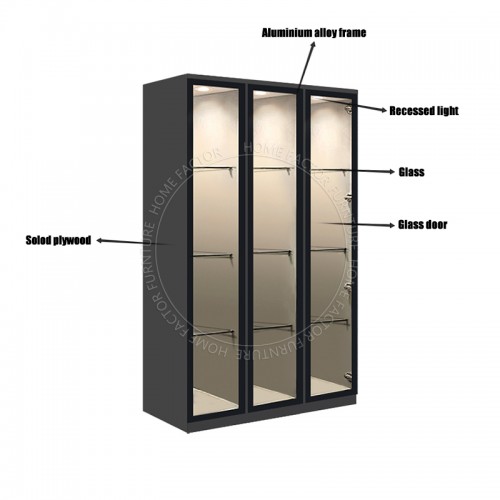 Open door Wardrobe