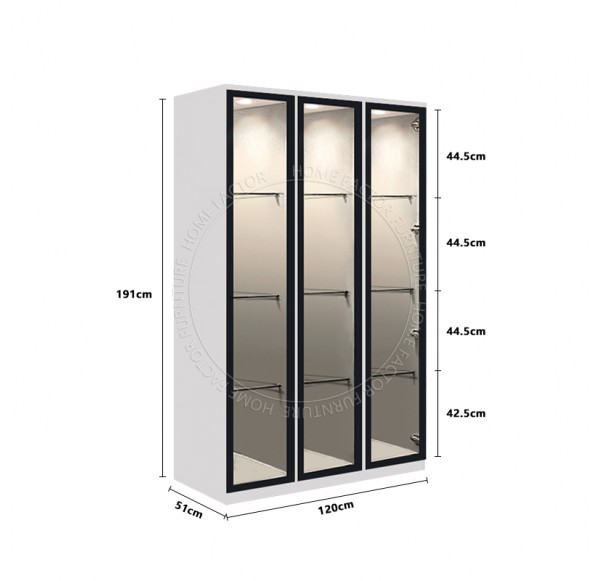 Open door Wardrobe