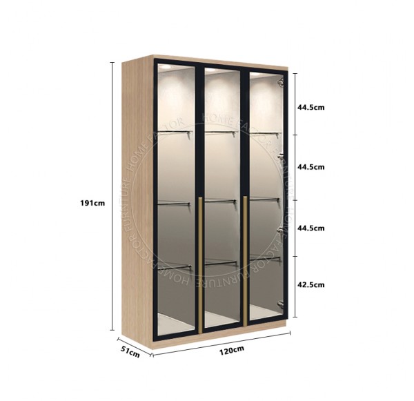 Open door Wardrobe