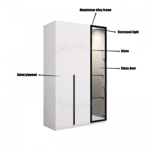 Open door Wardrobe