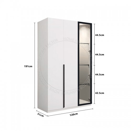 Open door Wardrobe