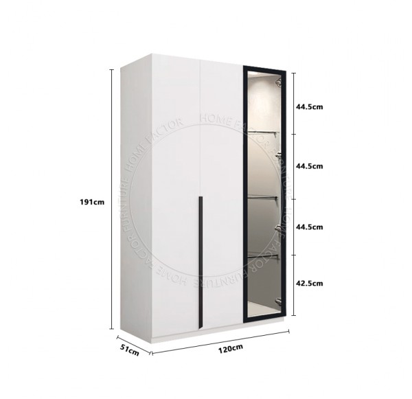 Open door Wardrobe