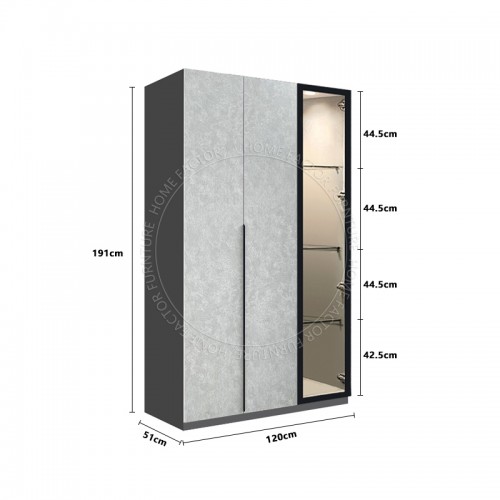 Open door Wardrobe
