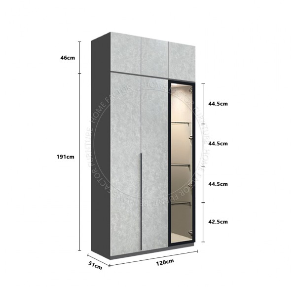 Open door Wardrobe