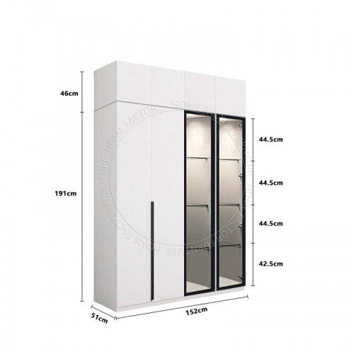 Open door Wardrobe