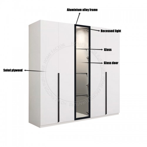 Open door Wardrobe