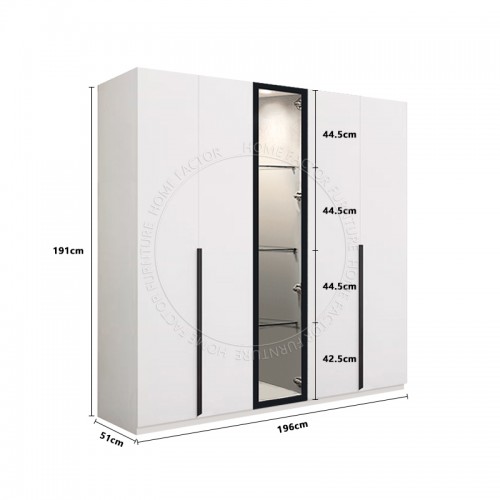 Open door Wardrobe