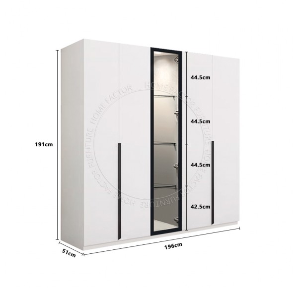 Open door Wardrobe