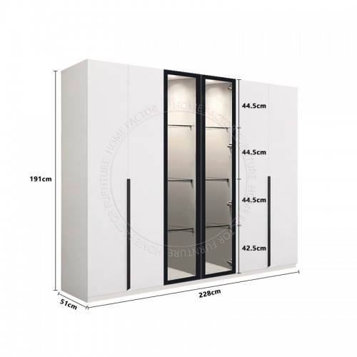 Open door Wardrobe