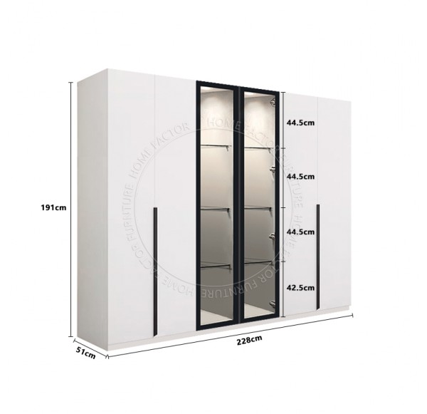Open door Wardrobe
