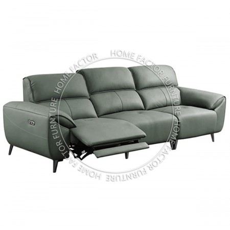 Recliner Cowhide Leather Sofa Type C8799