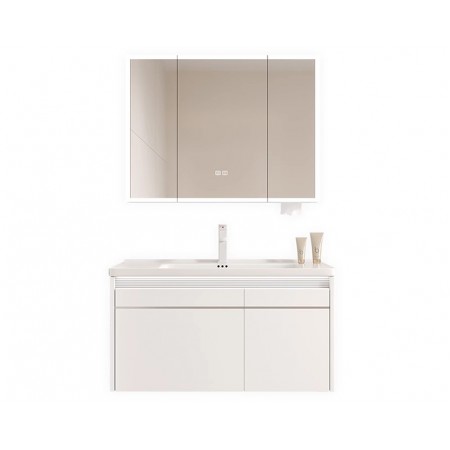  Smart Bathroom cabinet(Pre-order) G-LS5255 warm white &Full mirror cabinet