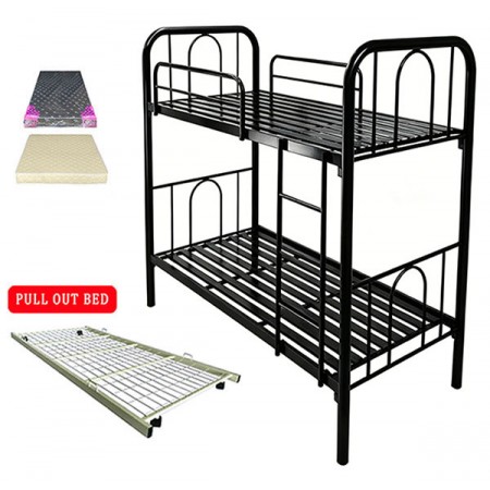 Double Deck Bunk Bed Frame Type LC605(UB)